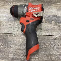 AS-IS Milwaukee FUEL 12-Volt Lithium-Ion Brushless Cordless 1/2 in. Hammer Drill Kit
