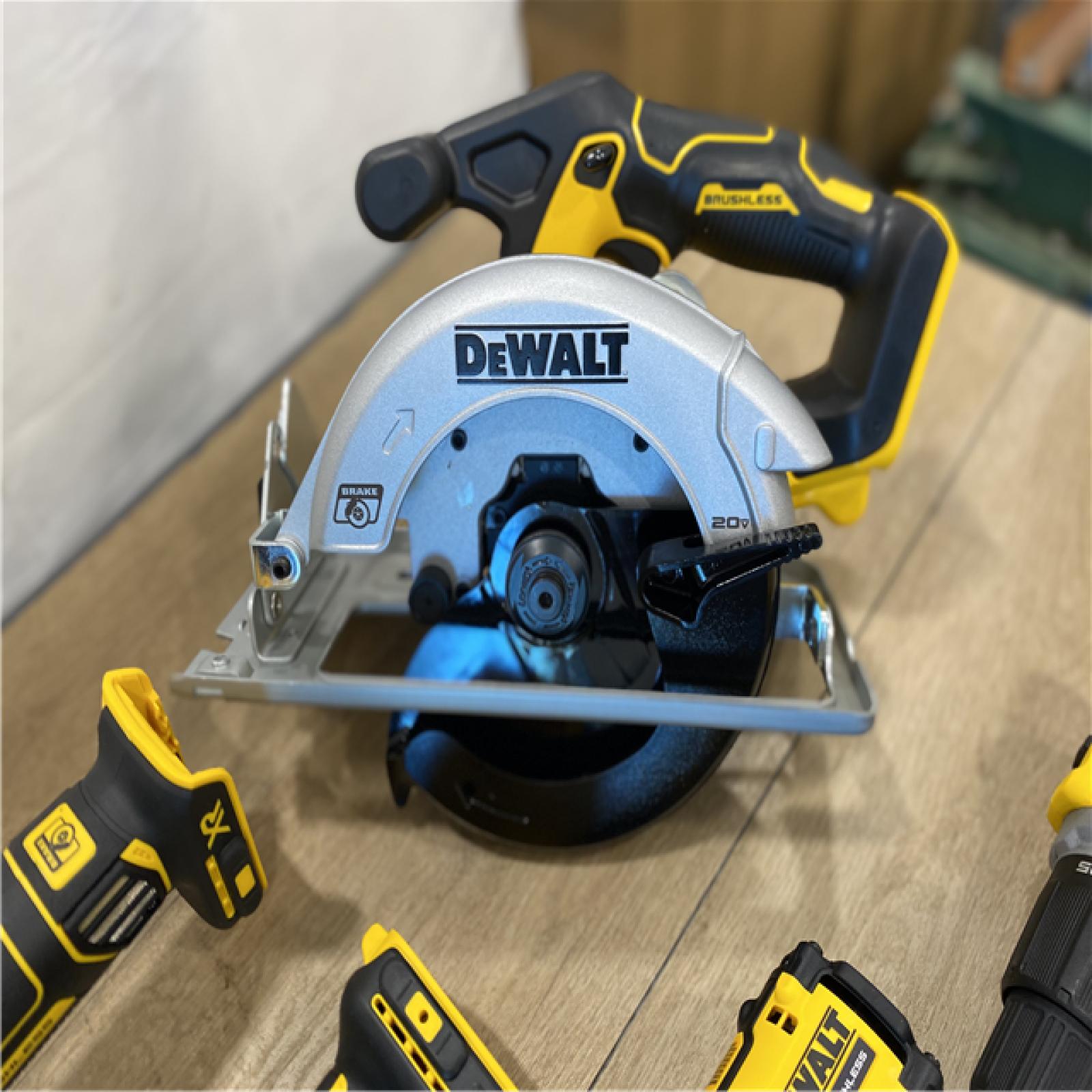 AS-IS DEWALT 20-Volt MAX ToughSystem Lithium-Ion 6-Tool Cordless Combo Kit