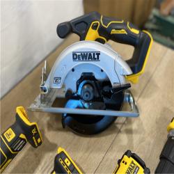 AS-IS DEWALT 20-Volt MAX ToughSystem Lithium-Ion 6-Tool Cordless Combo Kit