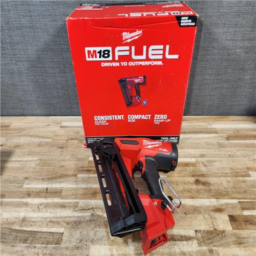 HOUSTON LOCATION - AS-IS Milwaukee FUEL 18-Volt Lithium-Ion Brushless Cordless Gen II 16-Gauge Angled Finish Nailer (Tool-Only)