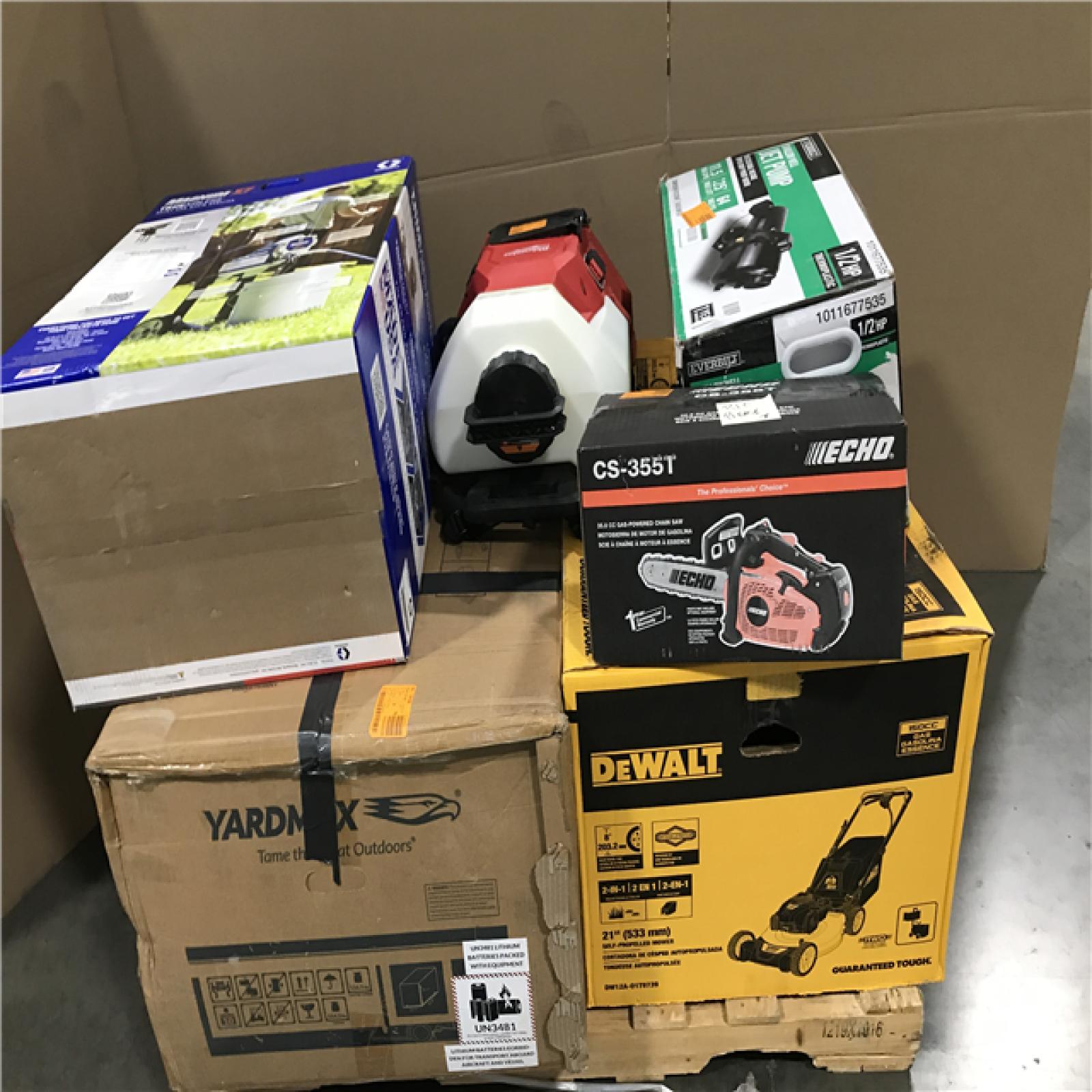 CALIFORNIA AS-IS OUTDOOR POWER EQUIPMENT
