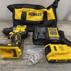 AS-IS DEWALT Atomic 20V Lithium-Ion Cordless Compact 1/2 in. Drill/Driver Kit