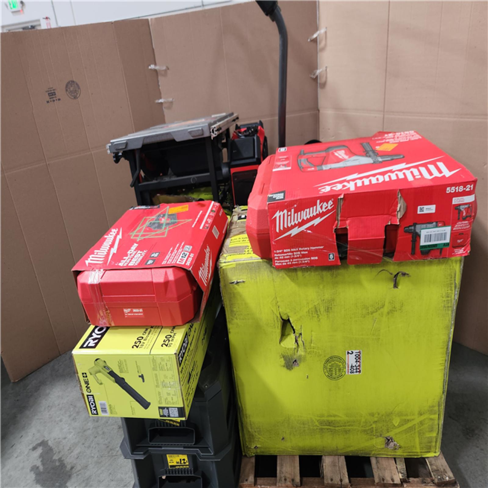 CALIFORNIA AS-IS TOOL PALLET