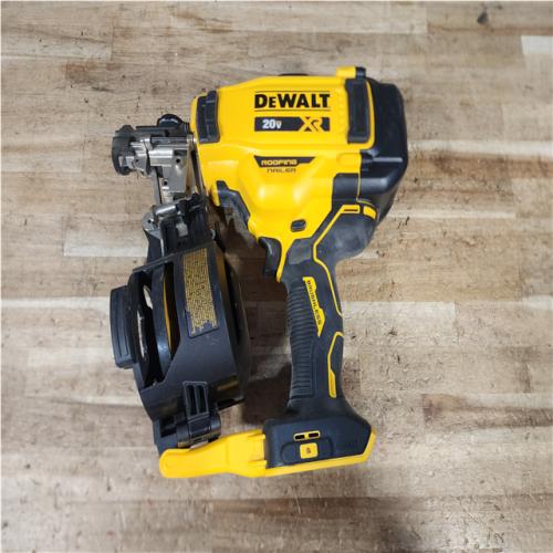 HOUSTON LOCATION - AS - IS DEWALT 20V MAX 15-Degree Electric Cordless Roofing Nailer (Tool Only)