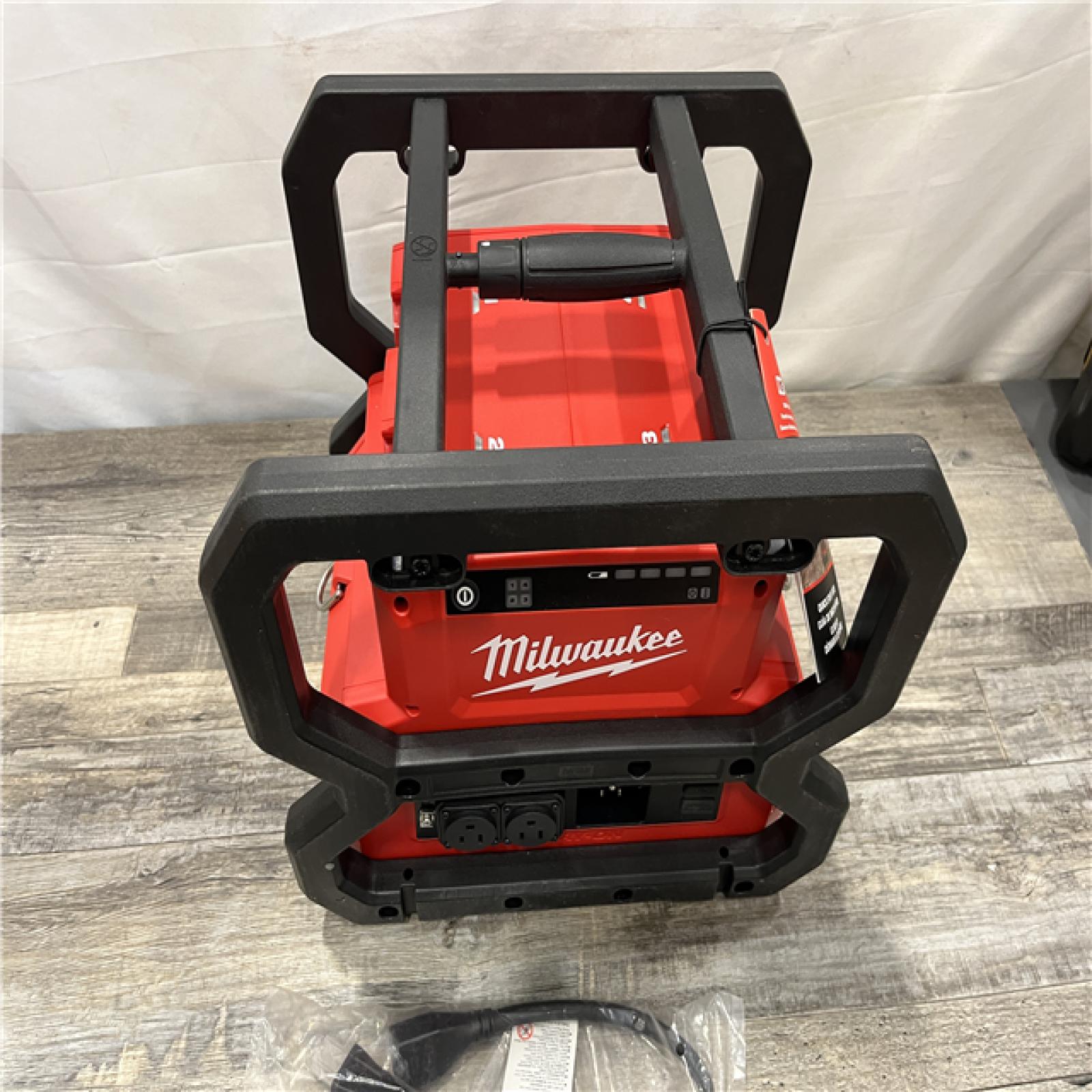 AS-IS Milwaukee 18V Lithium-Ion Cordless 3600-Watt/1800-Watt Battery Powered Power Supply (Tool Only)