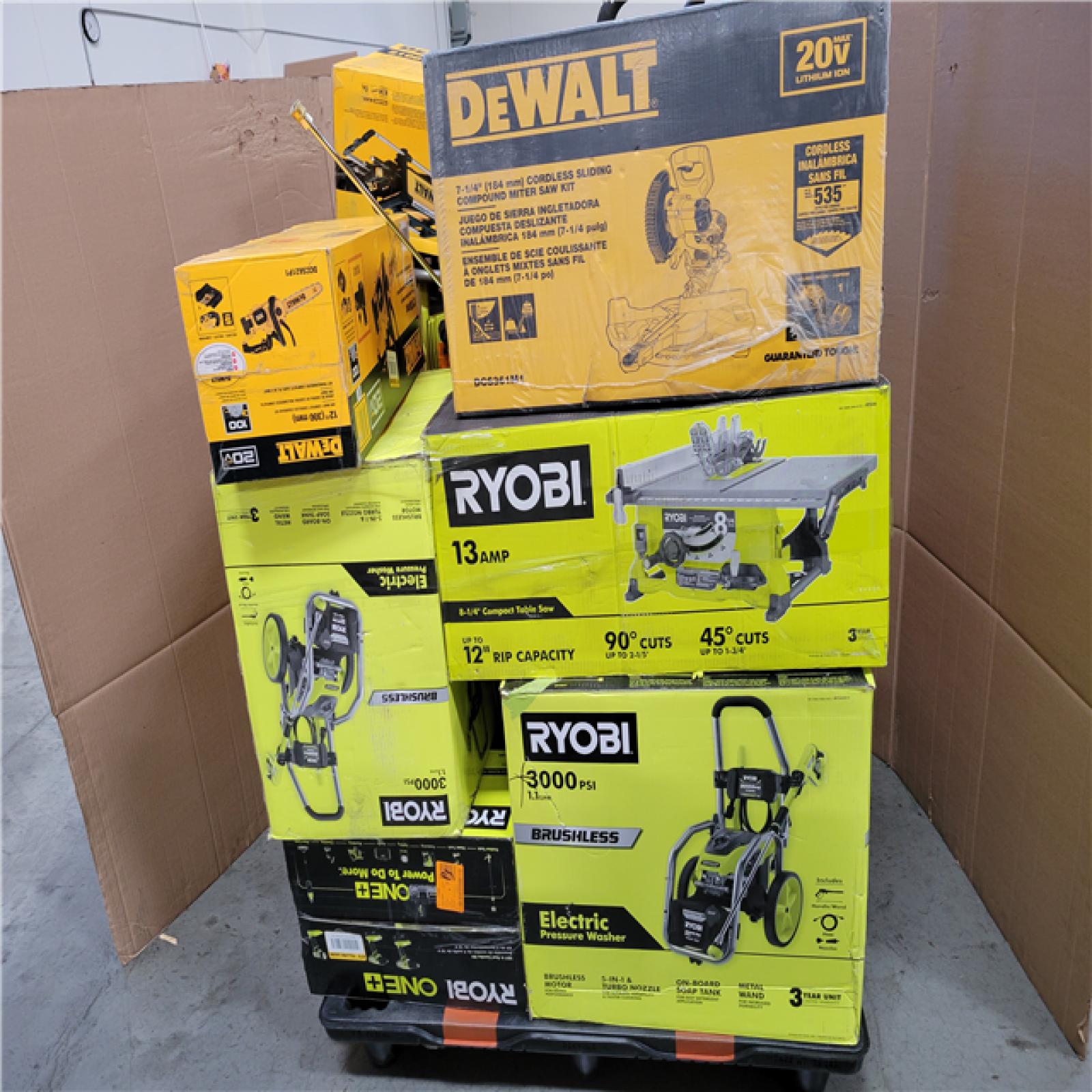 CALIFORNIA AS-IS TOOL PALLET