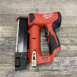 AS-IS Milwaukee 12-Volt 23-Gauge Lithium-Ion Cordless Pin Nailer (Tool-Only)