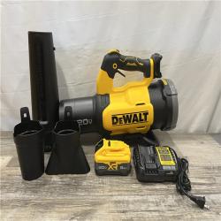 AS-IS DEWALT 20V MAX XR 550 CFM 133 MPH Cordless Battery Powered Blower Kit