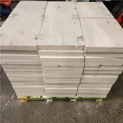 Phoenix AS-IS Oldcastle 15.75 in. x 15.75 in. x 1.75 in. White Concrete Step Stone (90- Piece Pallet)