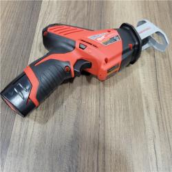 GOOD Milwaukee 2420-21 - M12 Fuel Hackzall 1/2  12V 1.5Ah Cordless Straight Handle Reciprocating Saw Kit