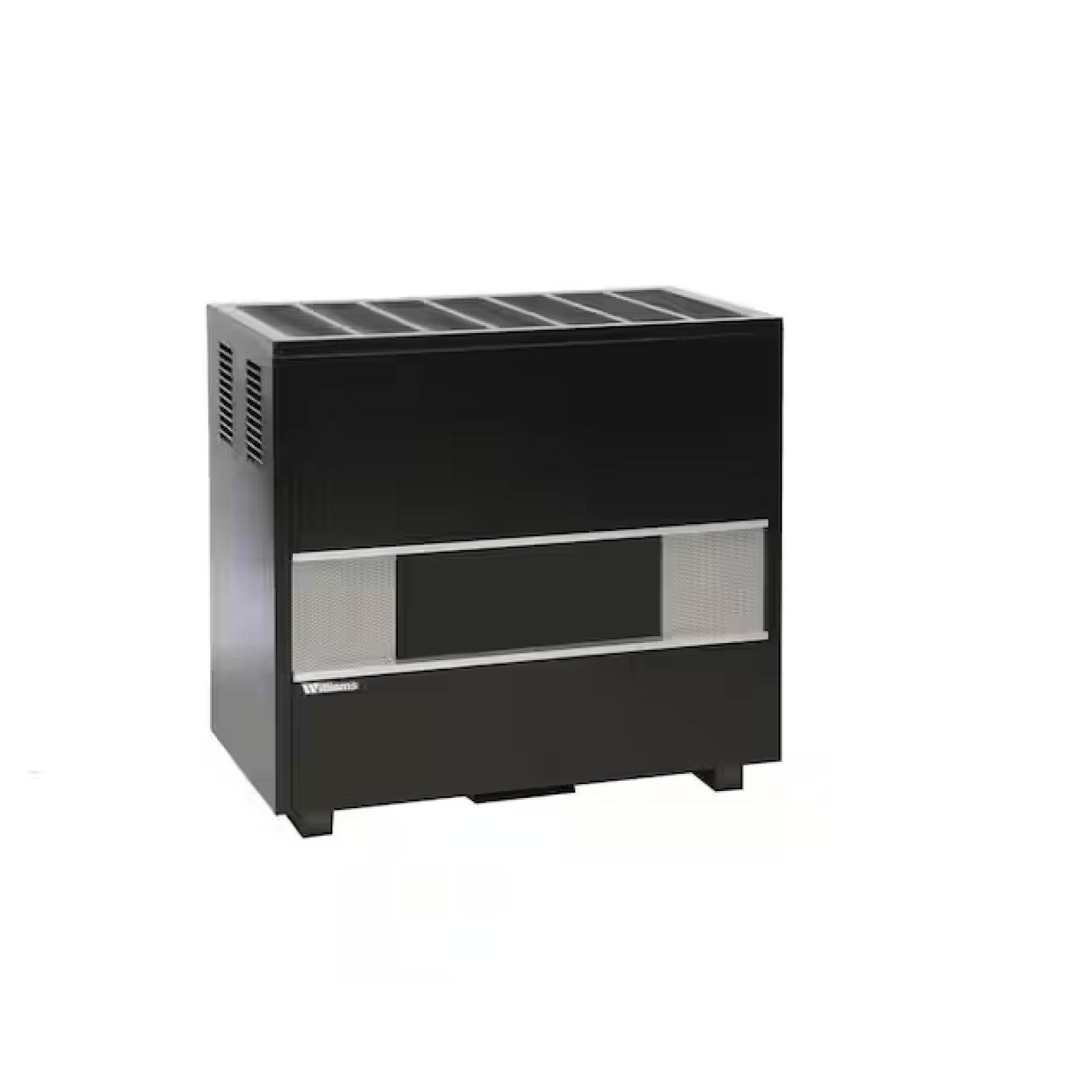 DALLAS LOCATION-NEW! Williams 65 000 BTU Fireplace Front Liquid Propane Gas Room Heater with Blower