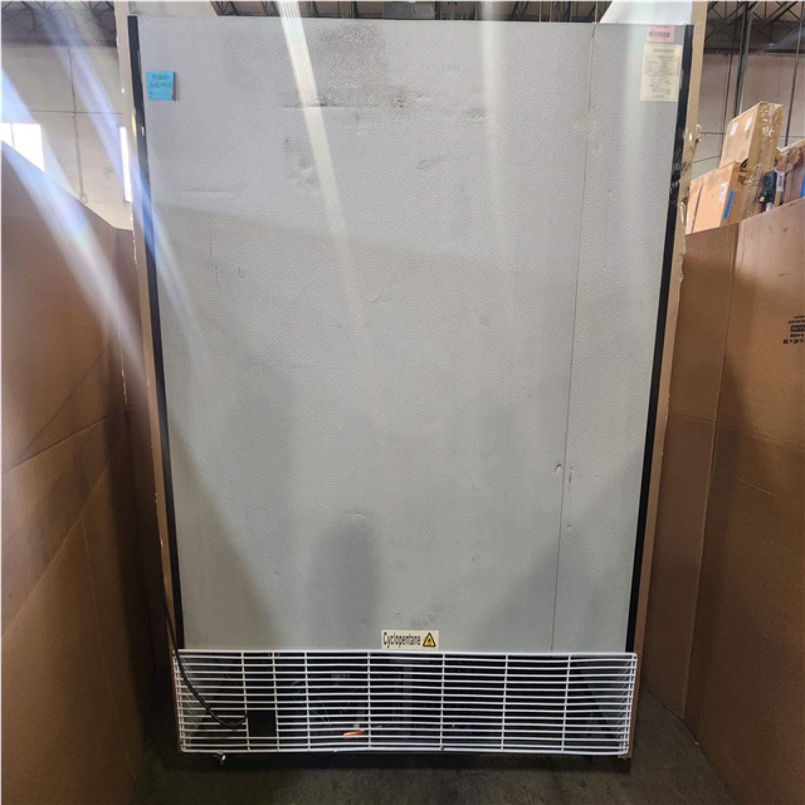 Phoenix AS-IS VEVOR Commercial Refrigerator,Display Fridge Upright Beverage Cooler, Glass Door with LED Light for Home, Store, Gym or Office, (35 cu.ft. Triple Swing Door)
