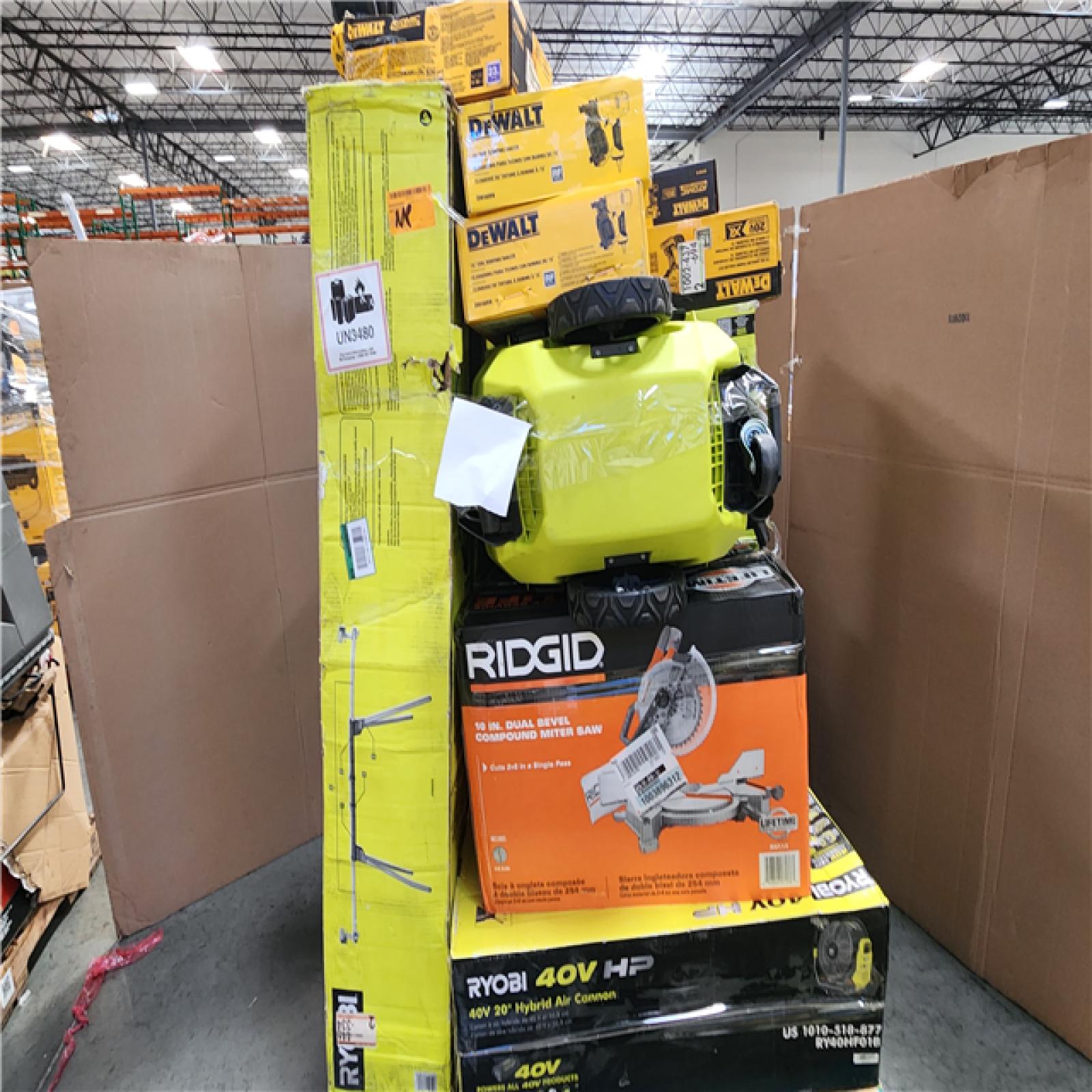 CALIFORNIA AS-IS TOOL PALLET
