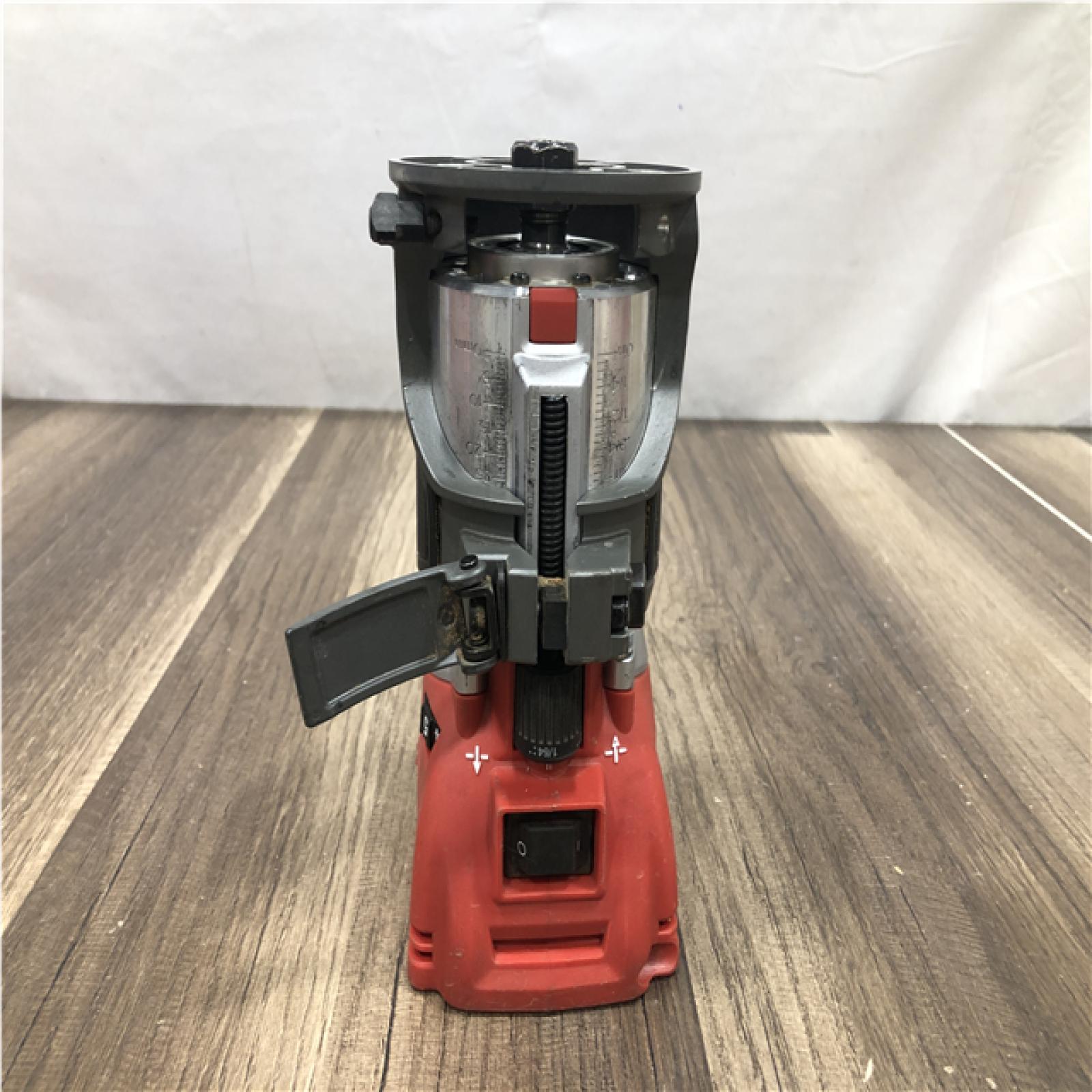 AS-IS Milwaukee FUEL 18V Lithium-Ion Brushless Cordless Compact Router (Tool-Only)