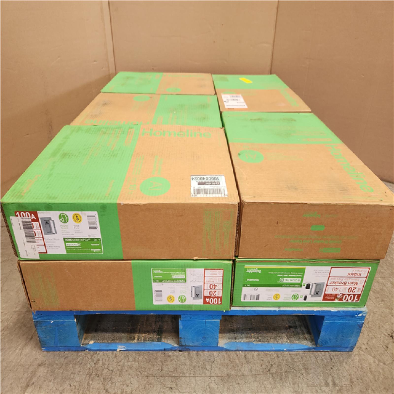 Phoenix NEW Square D Homeline 100 Amp 20-Space 40-Circuit Indoor Main Breaker Plug-On Neutral Load Center with Cover(HOM2040M100PCVP) (RV: $1 1700