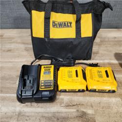 HOUSTON LOCATION - AS-IS DEWALT 2 TOOL COMBO KIT W/ (2) BATTERY & CHARGER