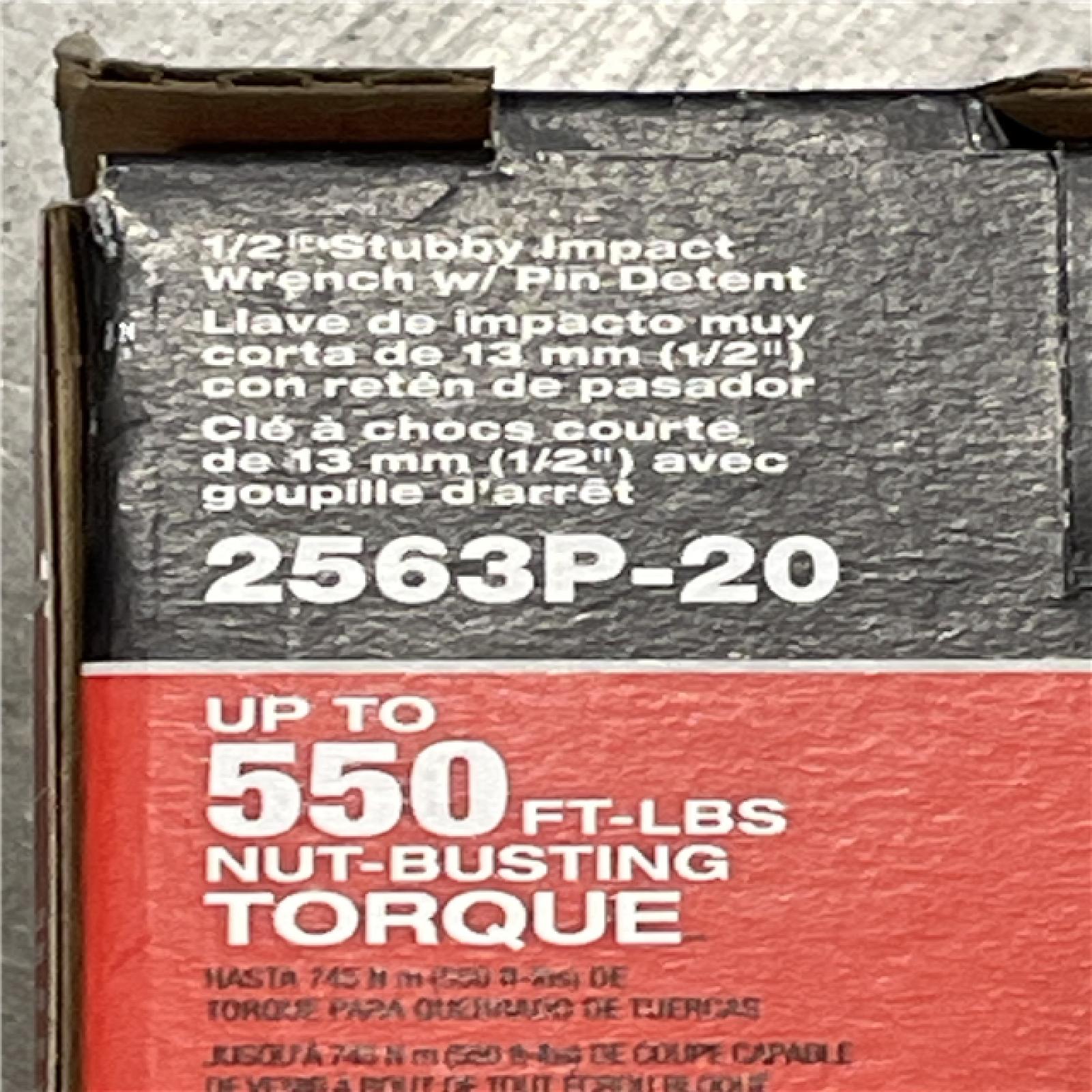 NEW! - Milwaukee M12 FUEL 12V Lithium-Ion Brushless Cordless Stubby 1/2 in. Impact Wrench with Pin Detent (Tool-Only)