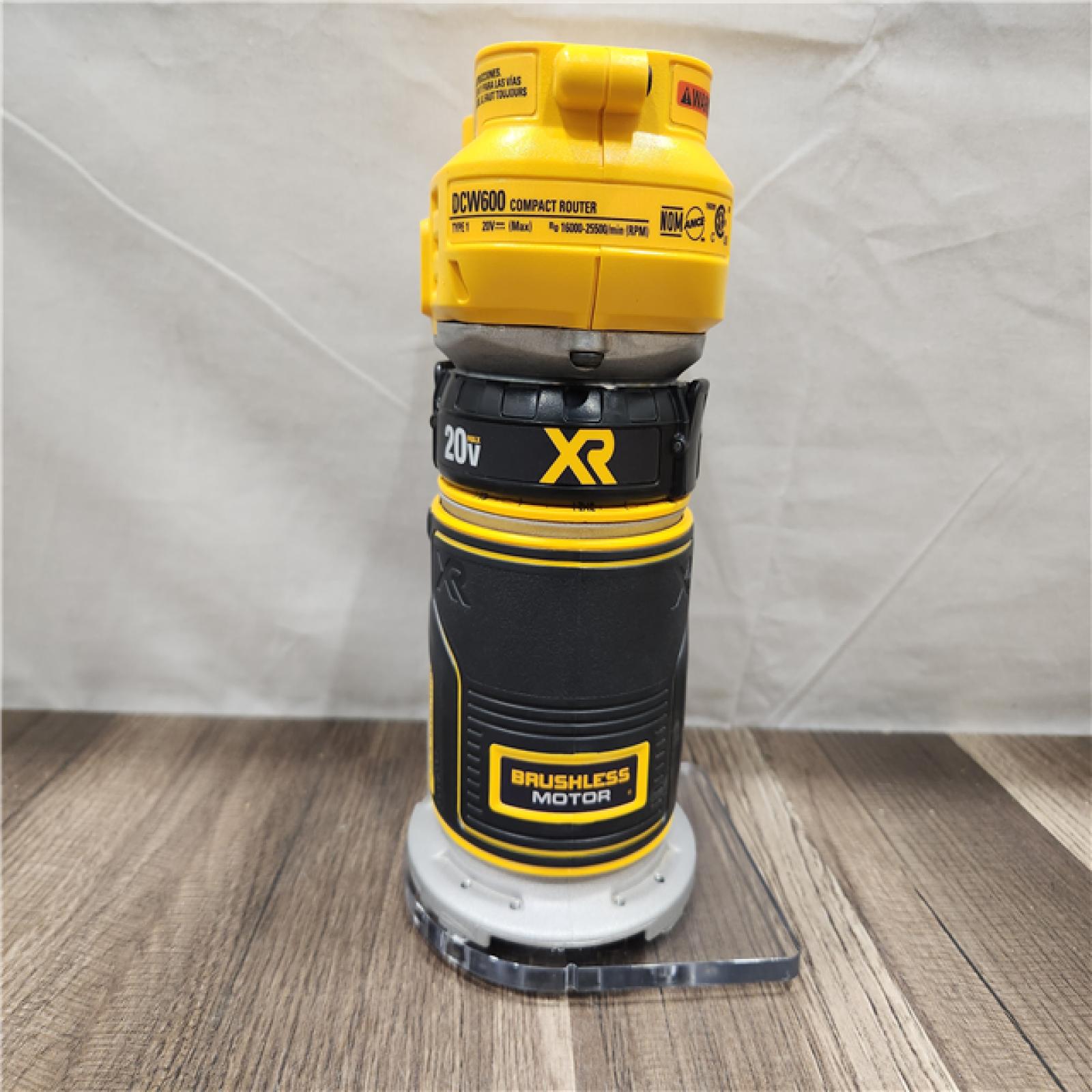 AS-IS- Dewalt 20V MAX XR Brushless Cordless Compact Router (Tool Only)