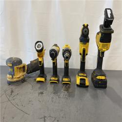 AS-IS - DEWALT 20-Volt MAX Lithium-Ion Cordless 7-Tool Combo Kit
