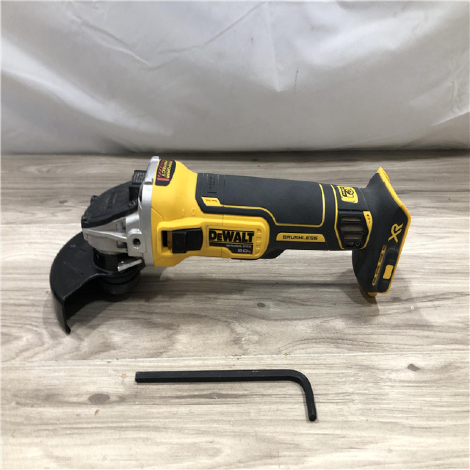 AS-IS DeWalt DCG405 20V XR Cordless 125mm Angle Grinder (Tool Only)