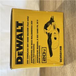 NEW! DEWALT Bagless 20V MAX Stick Cordless General Dirt Filter Handheld Vacuum (Tool Only)