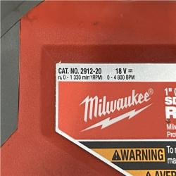 AS-IS Milwaukee  FUEL 18V Lithium-Ion Brushless Cordless 1 in. SDS-Plus Rotary Hammer (Tool-Only)