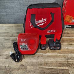 HOUSTON LOCATION - AS-IS Milwaukee 3497-22 12V Brushless Hammer Drill and Impact Driver Combo Kit