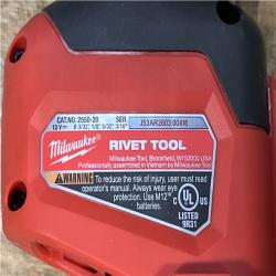 Houston Location AS-IS Milwaukee 12-Volt Lithium-Ion Cordless Rivet Tool (Tool-Only)
