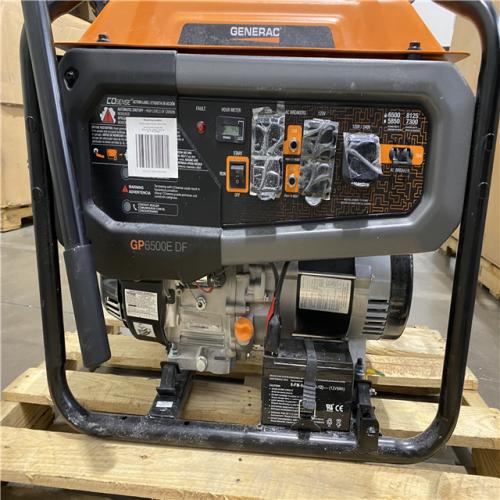 Dallas Location - As-Is Generac 8125/6500-Watt Dual Fuel Portable Generator