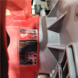 HOUSTON LOCATION - AS - IS Milwaukee 18V Lithium-Ion Brushless Cordless 7-1/4 in. Circular Saw (Tool-Only)