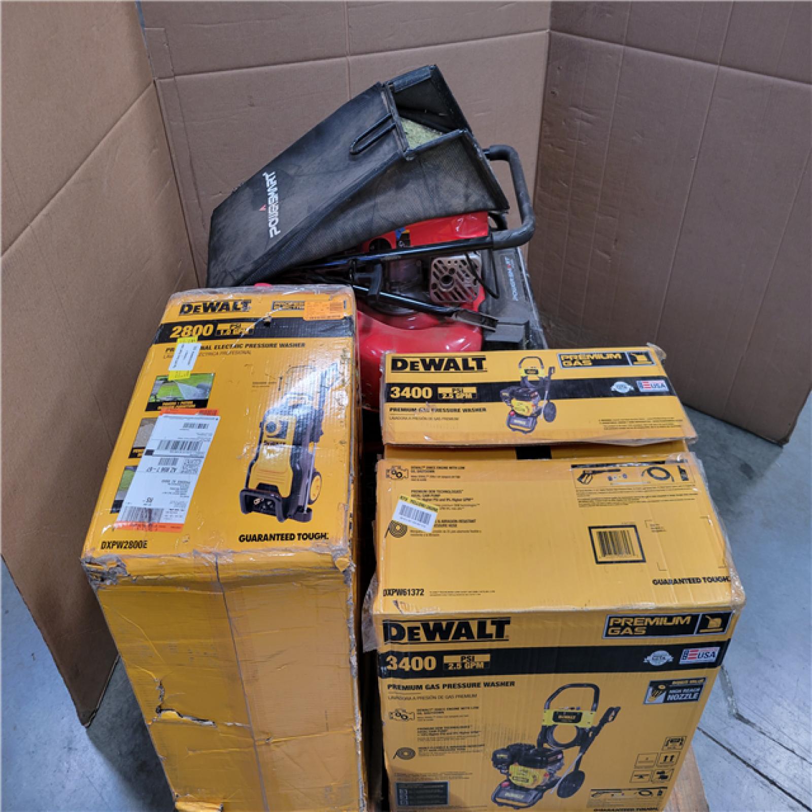 CALIFORNIA AS-IS OUTDOOR POWER EQUIPMENT