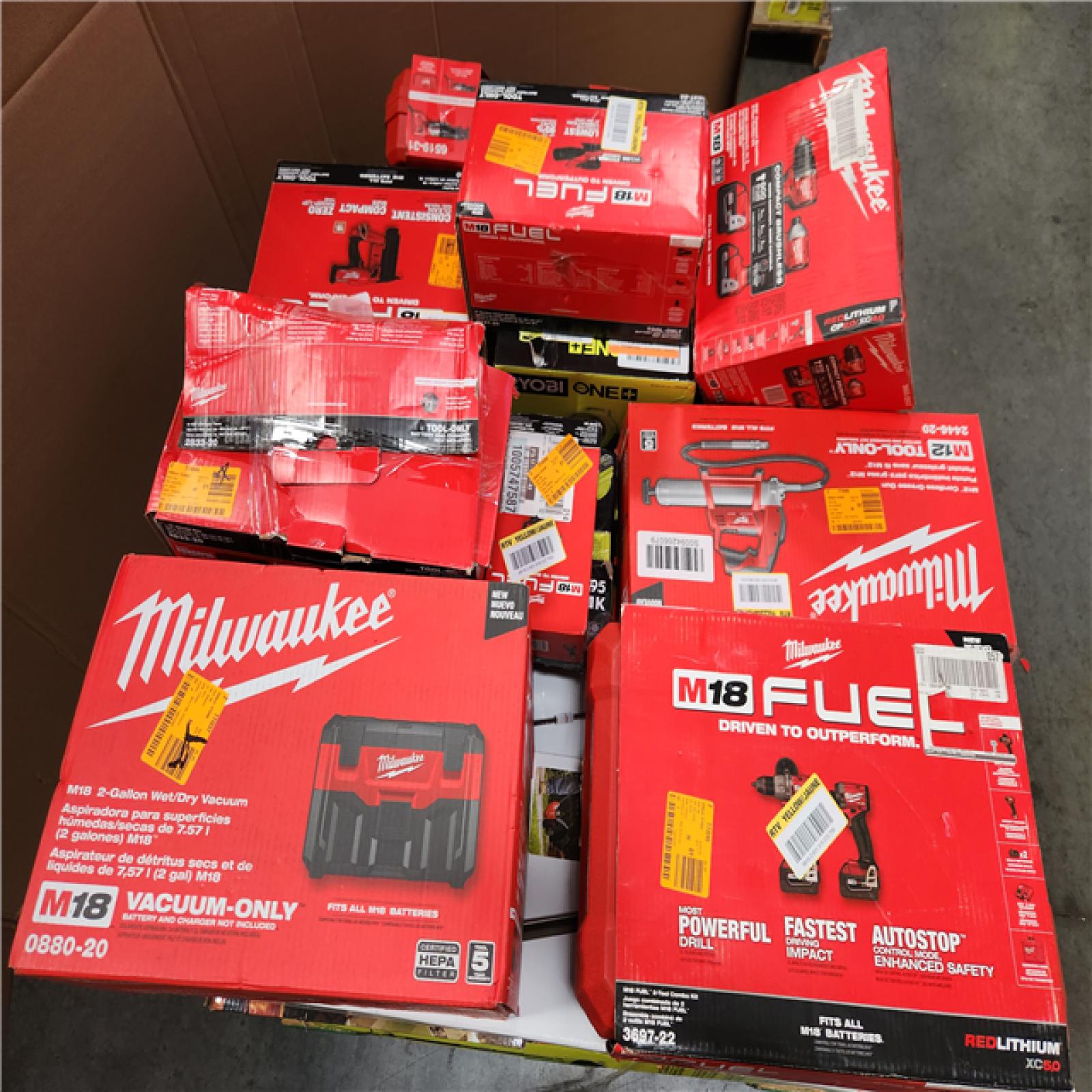 CALIFORNIA AS-IS TOOL PALLET