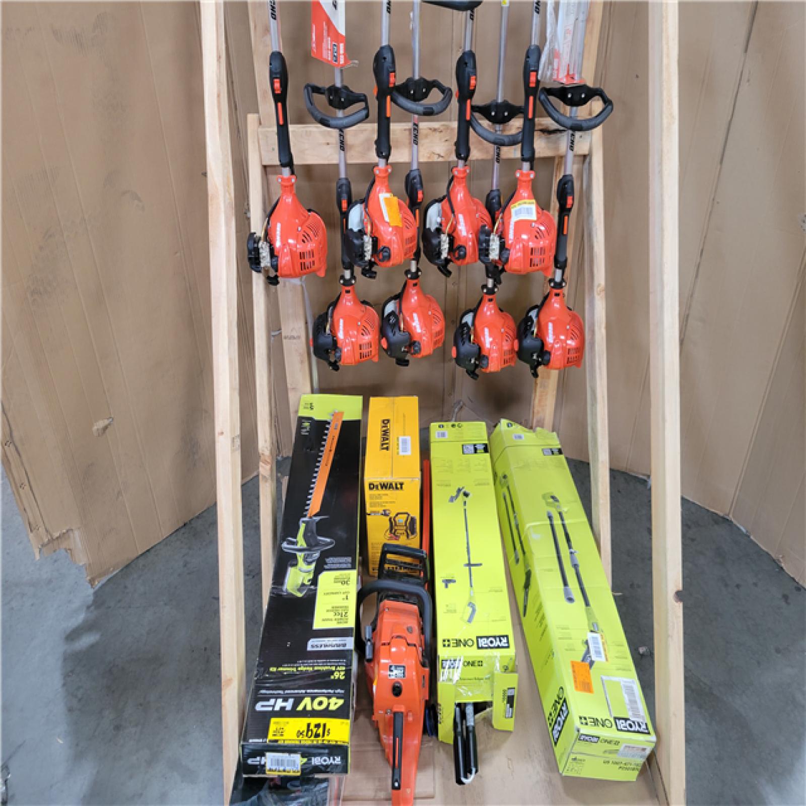 CALIFORNIA AS-IS OUTDOOR POWER EQUIPMENT