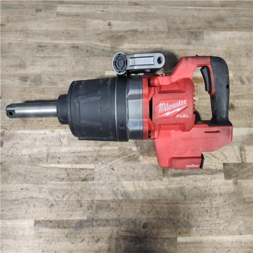 HOUSTON LOCATION - AS-IS Milwaukee 2869-20 M18 FUEL 18V Lithium-Ion Brushless Cordless 1 in. Impact Wrench Extended Reach D-Handle (Tool-Only)