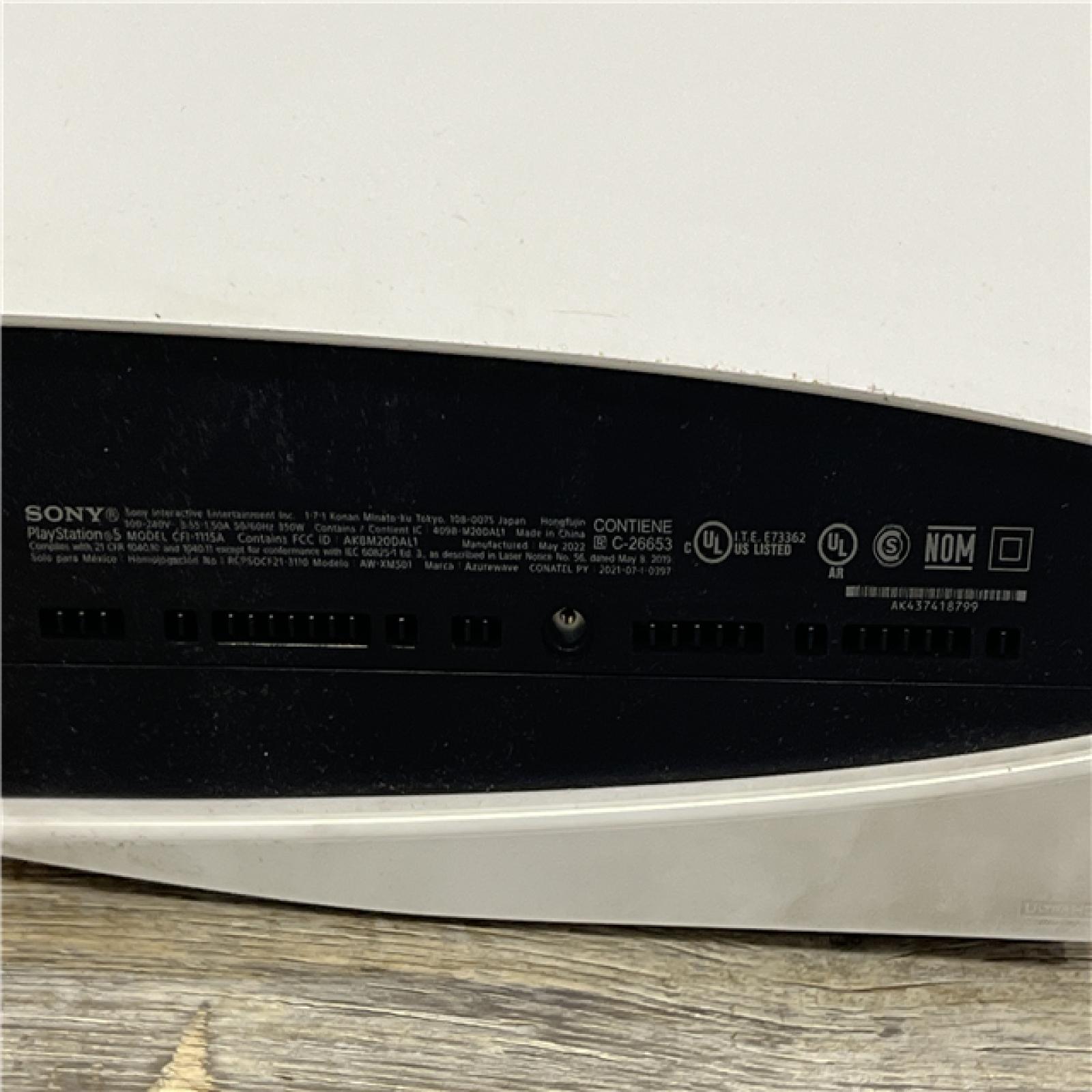 AS-IS Sony PlayStation 5 Console