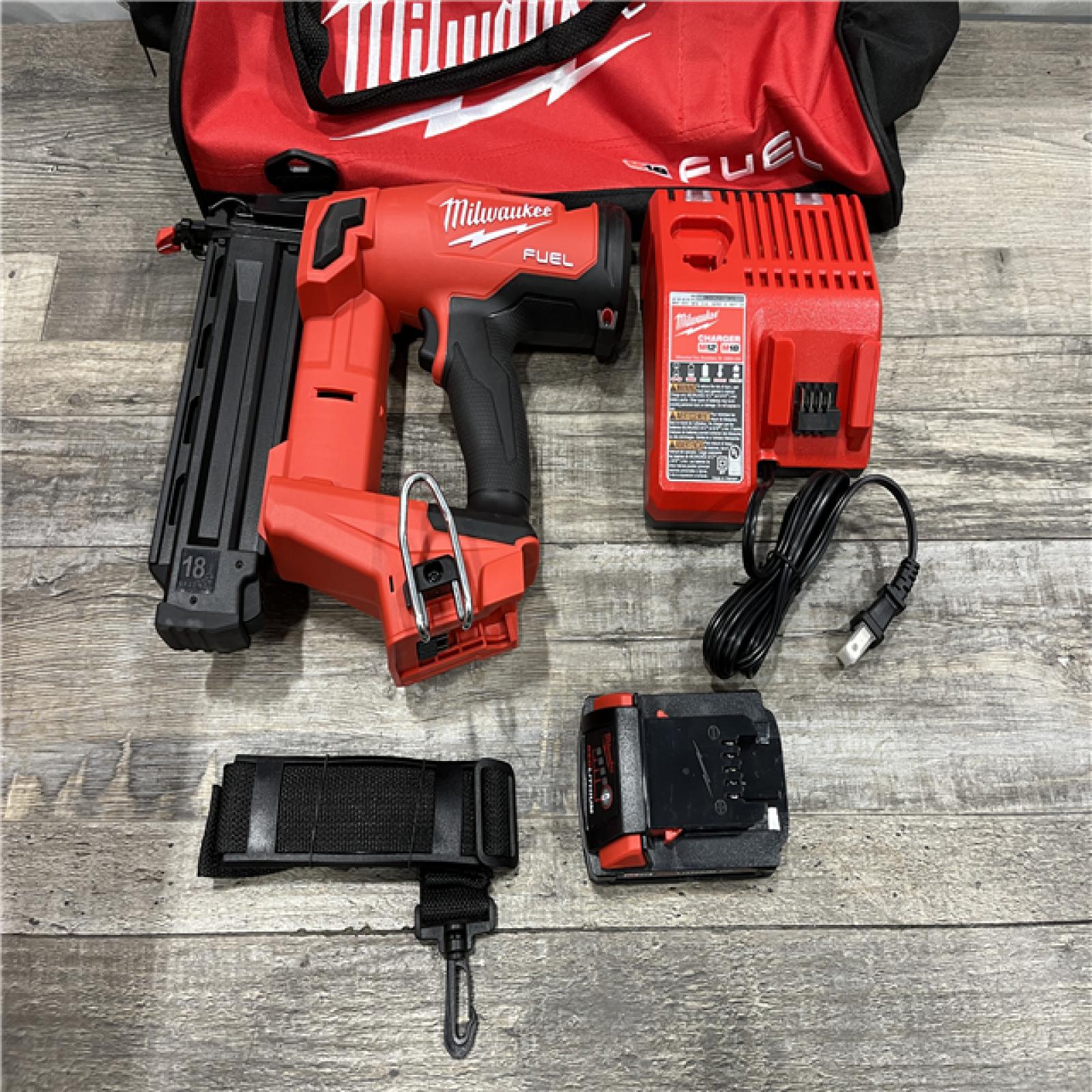 AS-IS Milwaukee FUEL GEN II 18-Volt 18-Gauge Lithium-Ion Brushless Cordless Brad Nailer Kit