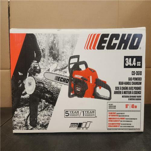 Phoenix NEW ECHO 16 in. 34.4 cc Gas 2-Stroke Engine Rear Handle Chainsaw