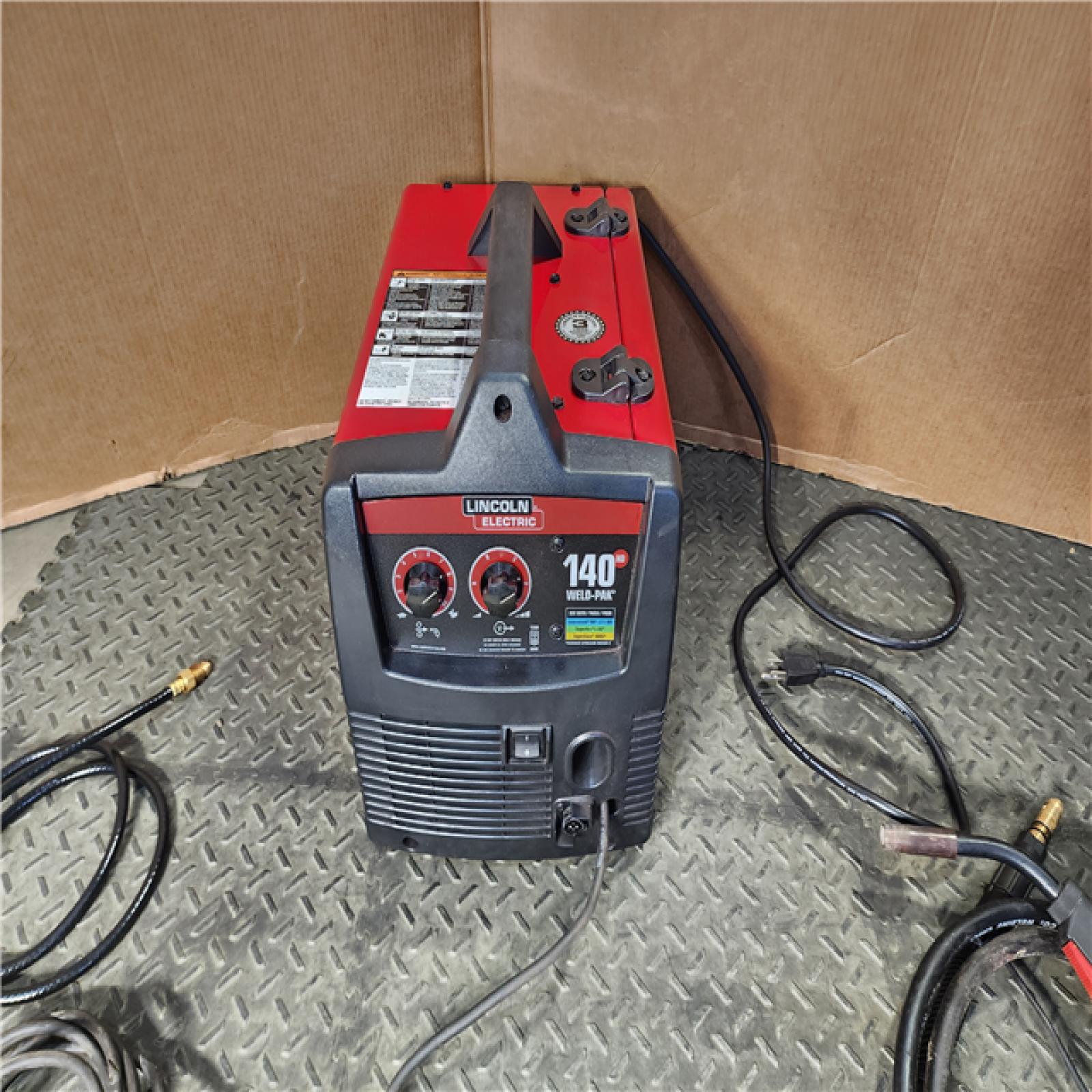 HOUSTON LOCATION - AS-IS Lincoln Electric 140 amp weld pak 140hd