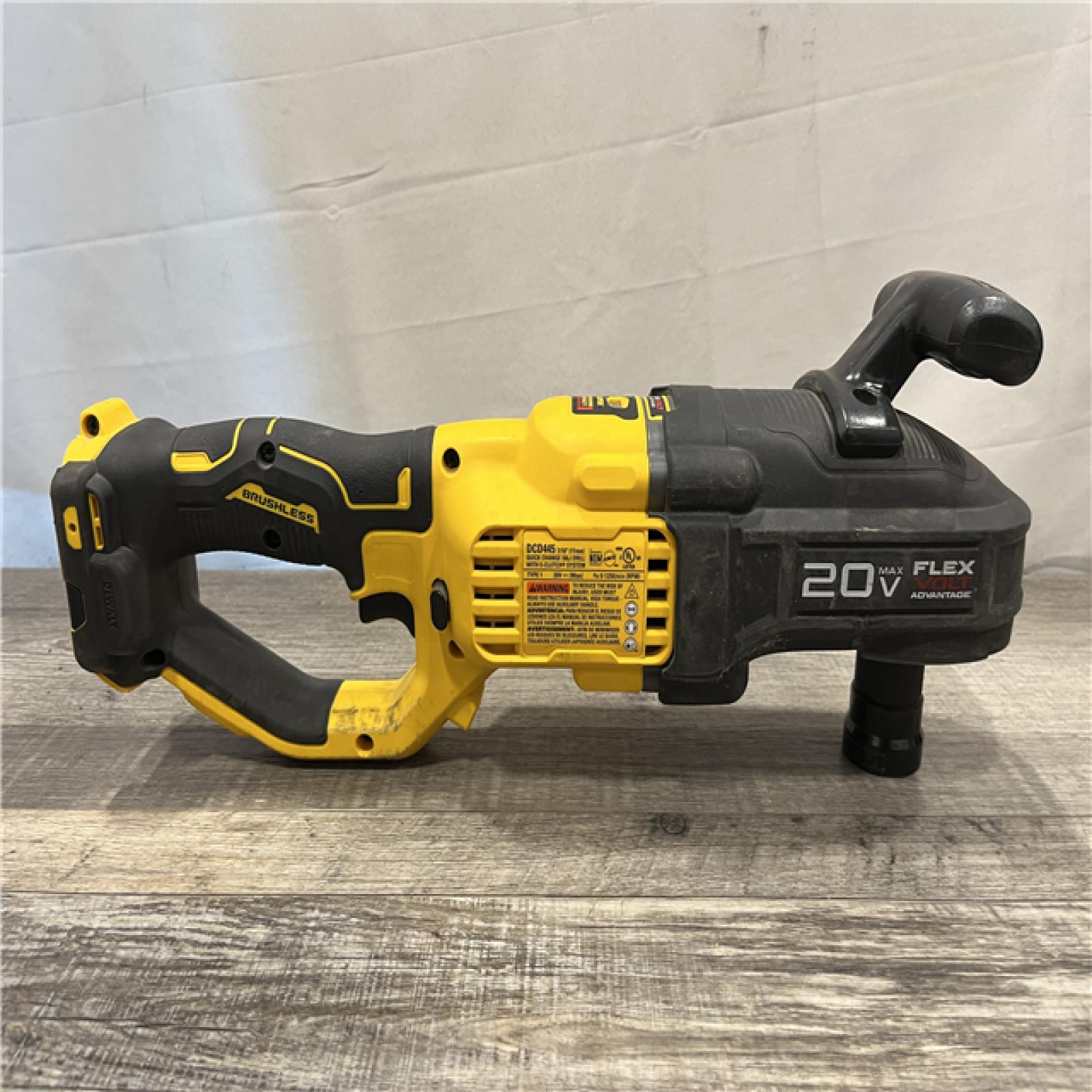 AS-IS DEWALT 20V Max Cordless Brushless 7/16 in. Quick Change Stud and Joist Drill (Tool Only)