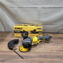AS-IS DEWALT 60V MAX Cordless Brushless 4.5 in. to 6 in. Small Angle Grinder with Kickback Brake (Tool Only)