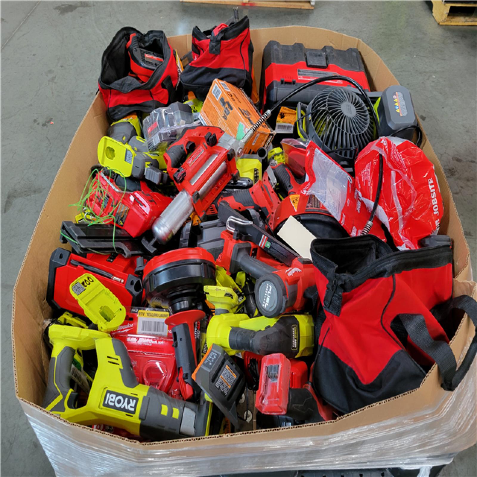 CALIFORNIA AS-IS TOOL PALLET