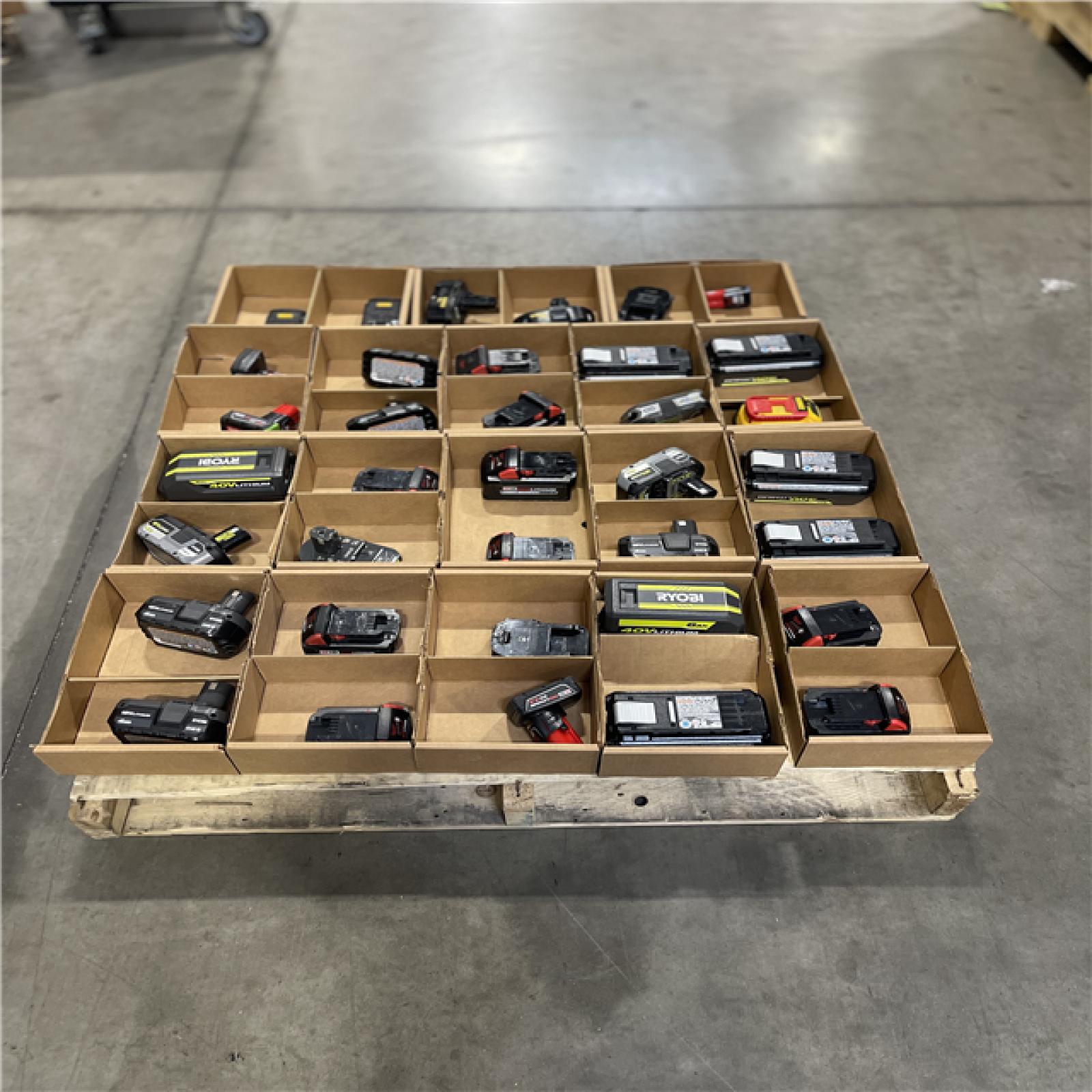 DALLAS LOCATION- AS-IS BATTERY PALLET