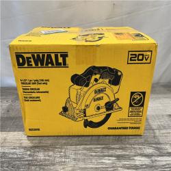 NEW - DEWALT 20-Volt MAX Lithium-Ion Cordless 6-1/2 in. Circular Saw (Tool-Only)