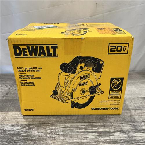 NEW - DEWALT 20-Volt MAX Lithium-Ion Cordless 6-1/2 in. Circular Saw (Tool-Only)