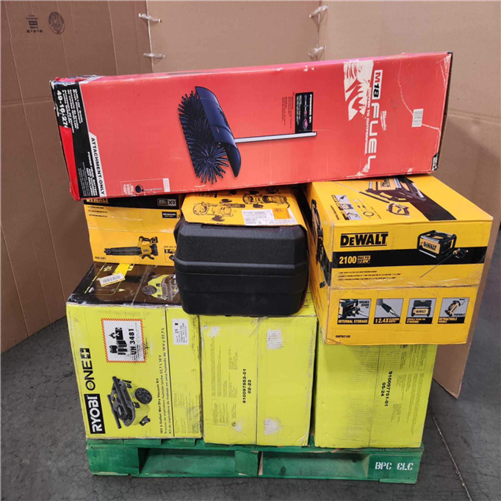 CALIFORNIA AS-IS TOOL PALLET