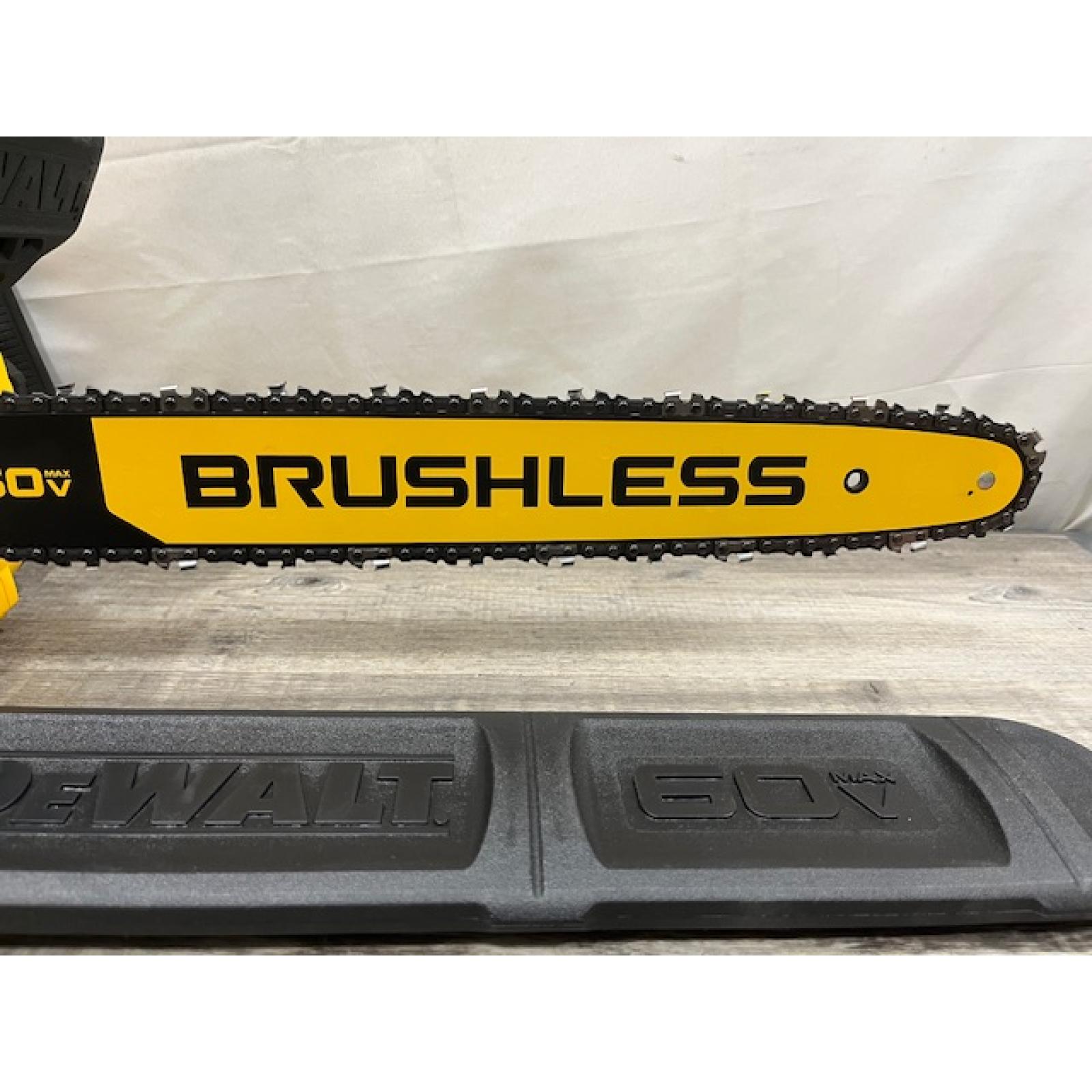 AS-IS DEWALT DCCS672B FLEXVOLT 60V MAX Brushless Cordless 18 Chainsaw (Tool Only)