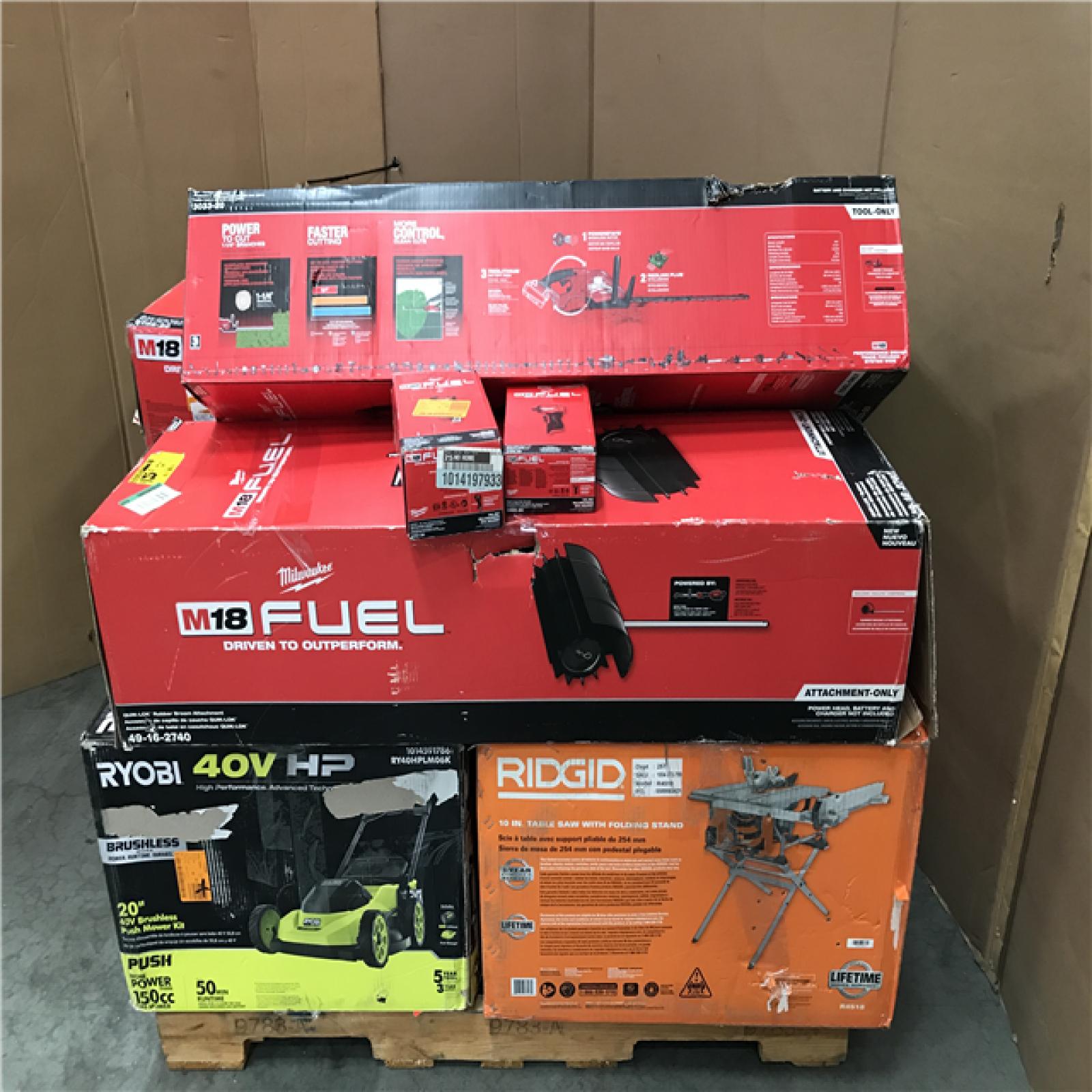 California AS-IS Tool Pallet