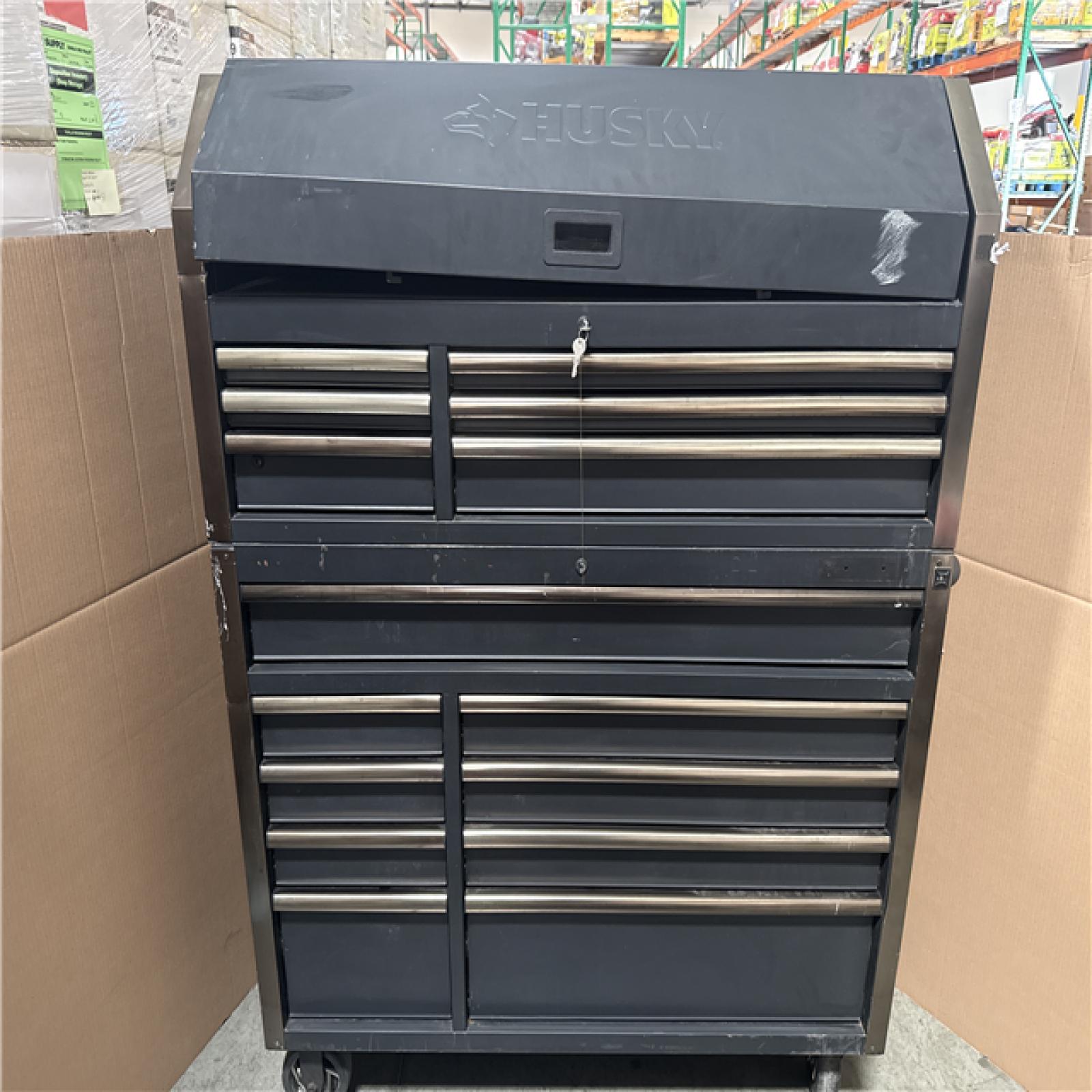 CALIFORNIA AS IS HUSKY 15 DRAWER COMBO