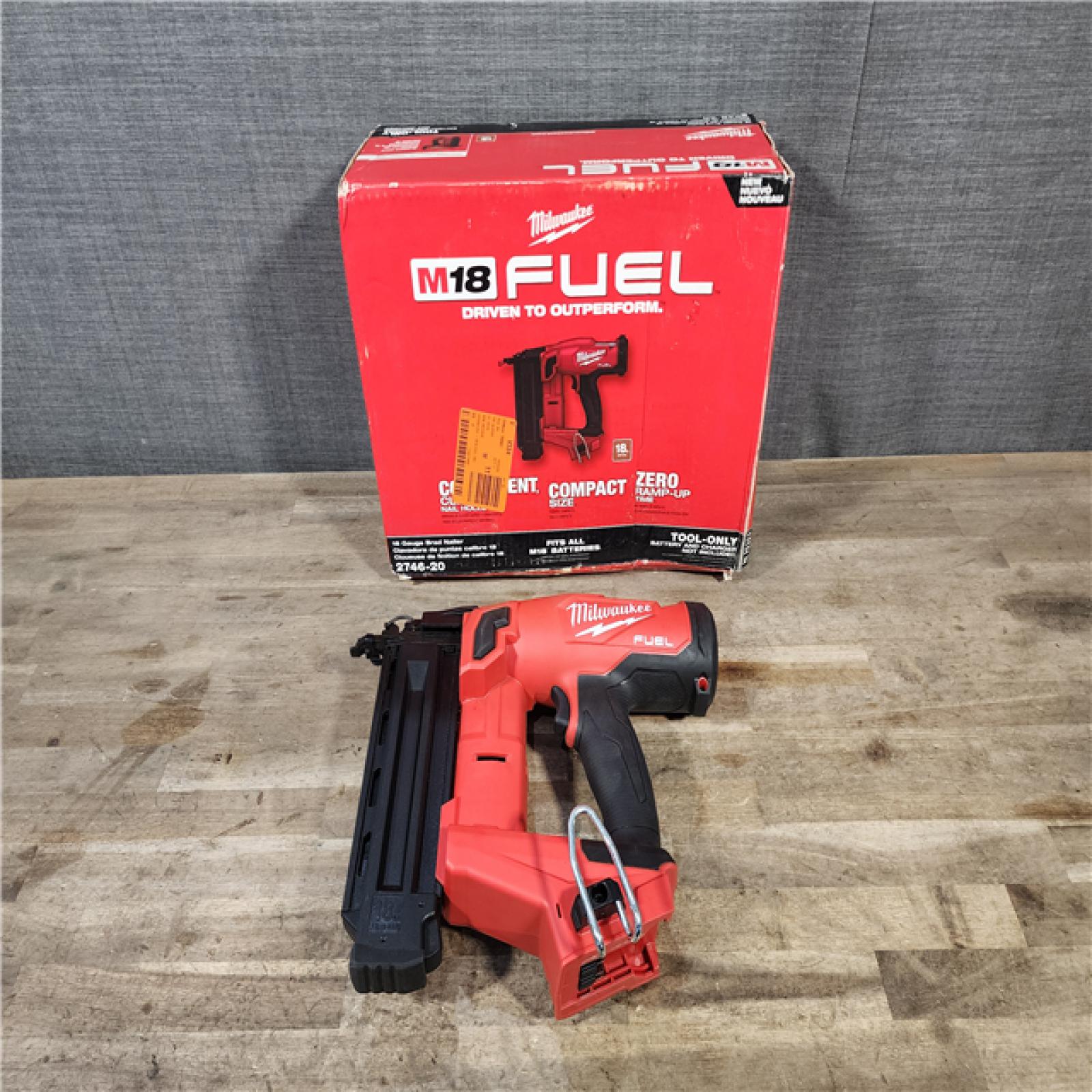 HOUSTON LOCATION - AS-IS Milwaukee M18 FUEL 18 Gauge Brad Nailer (TOOL ONLY)