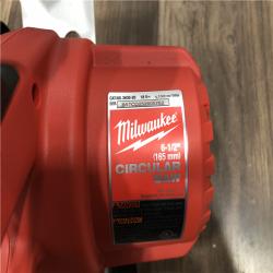 AS-IS Milwaukee 18V Lithium-Ion Cordless 6-1/2 in. Circular Saw (Tool-Only)